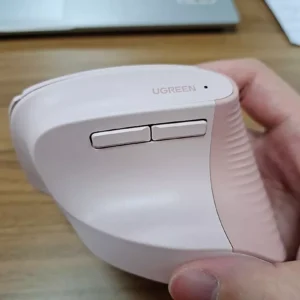 UGREEN Chuột không dây Bluetooth 5.0+2.4G Chuột bấm im lặng không dây 4000DPI dọc tiện dụng cho máy tính xách tay laptop MCBook PC Tablet PAD Windows Mac OS