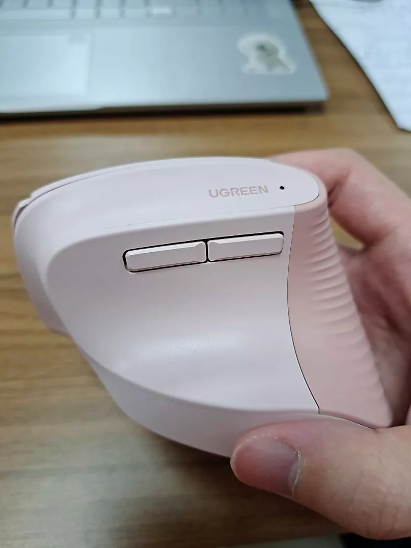 UGREEN Chuột không dây Bluetooth 5.0+2.4G Chuột bấm im lặng không dây 4000DPI dọc tiện dụng cho máy tính xách tay laptop MCBook PC Tablet PAD Windows Mac OS