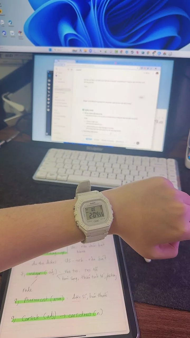 Đồng hồ nam chính hãng Casio Anh Khuê Series W-218