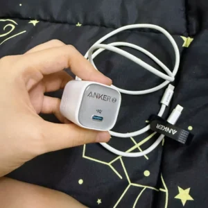 Combo sạc nhanh Anker Zolo 30W [cho iPhone 15/16 series] - Củ 30W 1C & Cáp CtoC 240W - A2698+A8060