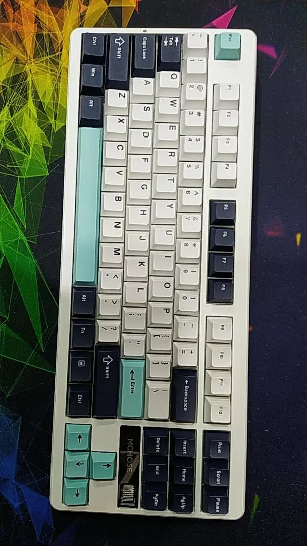 Bàn phím cơ không dây MCHOSE G87 - 3 mode kết nối - Led RGB - Layout 87% - Gasket Mount - Hotswap