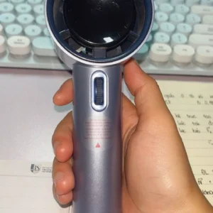 Quạt Cầm Tay Cao Cấp JISULIFE FA53 Pro1 ABS và Pro1 S - Con Lăn Tốc Độ - Đèn LED Hiển Thị - Sử Dụng Đến 15H BH 12 Tháng