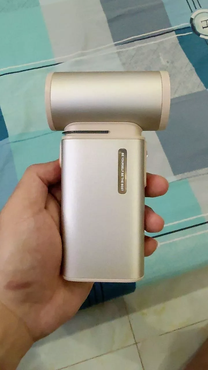Quạt Cầm Tay Cao Cấp JISULIFE Ultra1 FA55 18W 9000mAh Sạc Nhanh - Đèn LED Hiển Thị - Sử Dụng 1H-6H | Bảo Hành Chính Hãng