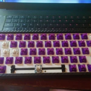 Combo 30 switch Linear TTC Purple Flame V2 - Trục cơ bàn phím - mạch 5 pin - Có tản led - Switch của Aula F99