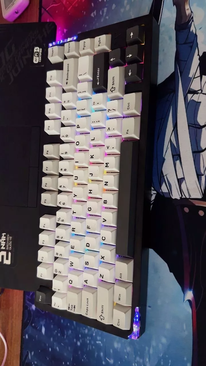 Bàn phím cơ Full Nhôm Anode STARS 75 / Stars 75S - 3 mode - Leaf spring Mount - LED RGB - Có APP - Hotswap - Cắt CNC