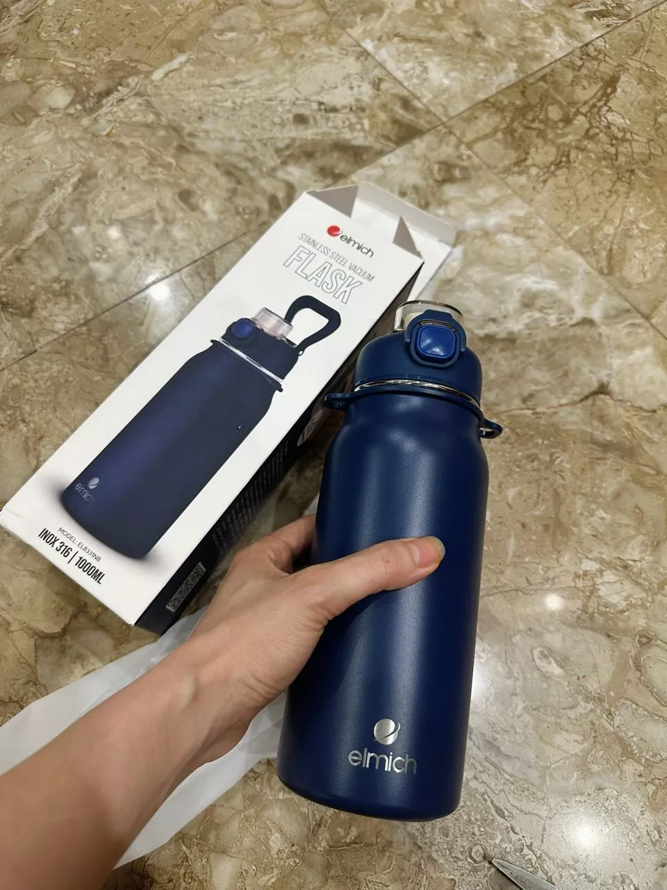 Bình giữ nhiệt inox 316 Elmich EL8331 dung tích 1L