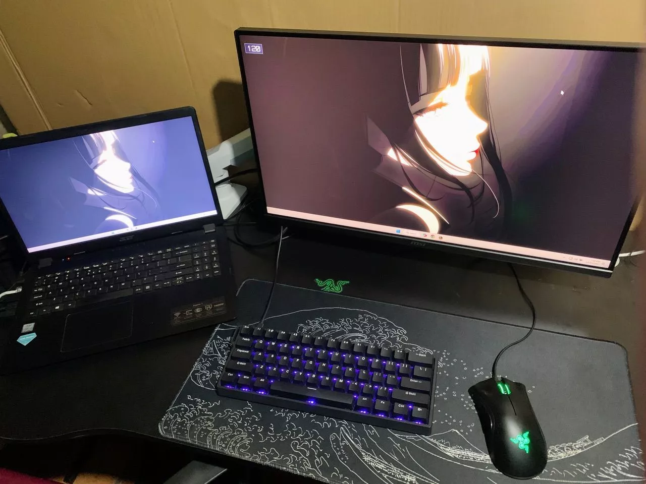 Màn hình MSI MAG 255PXF 25" Rapid IPS 300Hz Gsync chuyên game