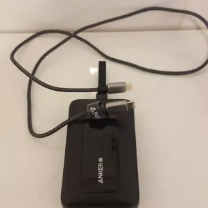 Tẩu sạc xe hơi Anker Nano 75W tích hợp 1 cáp USB-C (Một cổng USB-C 30W) sạc 2 thiết bị hỗ trợ PPS, PD, QC 3.0 - A2738