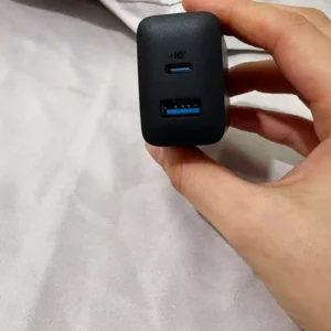 Combo Củ sạc nhanh Anker | 2 cổng 1USB-C & 1USB-A | Kèm Cáp sạc USB-C to USB-C- B2348