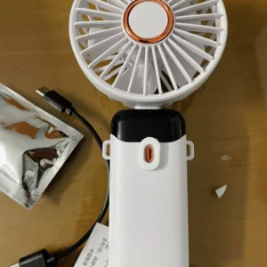Quạt cầm tay mini gấp gọn 5 cấp độ Didooglt sạc pin tiện dụng, tích điện nhỏ gọn, dễ mang đi