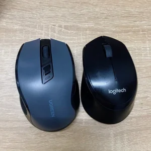Chuột không dây UGREEN, 6 nút im lặng, 2.4G có đầu thu Mini USB, cài đặt DPI 5 cấp độ 4000DPI, máy tính xách tay PC / Mac / Linux