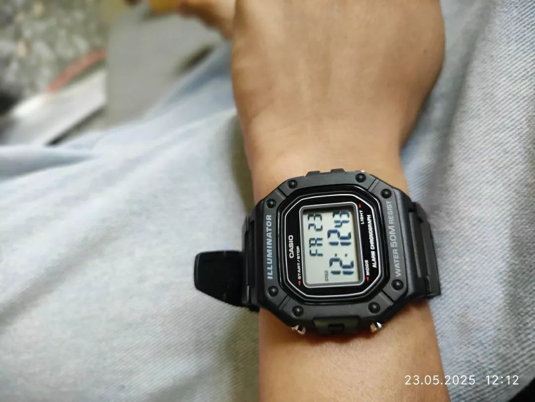 Đồng hồ nam chính hãng Casio Anh Khuê Series W-218
