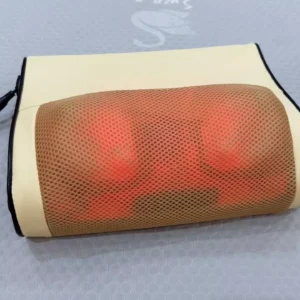 Gối massage cổ vai gáy, máy massage hồng ngoại 20 bi cao cấp hỗ trợ mát xa toàn thân