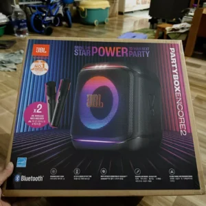 [TRẢ GÓP 0%] Loa JBL PARTYBOX ENCORE 2 Kèm 2 Mic Chơi Nhạc Đến 15 Giờ Ghép Nối Đa Loa Auracast Chống Nước IPX4
