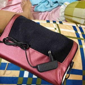 Gối massage cổ vai gáy, máy massage hồng ngoại 20 bi cao cấp hỗ trợ mát xa toàn thân
