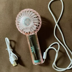 Quạt mini Goojodoq 3 tốc độ có thể gập lại quạt cầm tay nhỏ cầm tay đi kèm dây buộc
