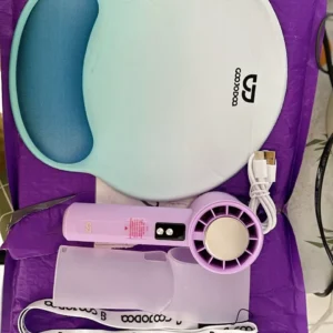 Lót chuột công thái học GOOJODOQ có kê tay 14mm & đế chống trượt, bền và dễ vệ sinh
