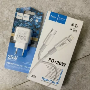 Củ Sạc Nhanh 25W PD Cho Samsung, iPh 14 13 12 11 X 8, Xiaomi - Cốc Sạc Hoco CS53A QC3.0 Siêu Nhanh Siêu Bền [CHÍNH HÃNG]