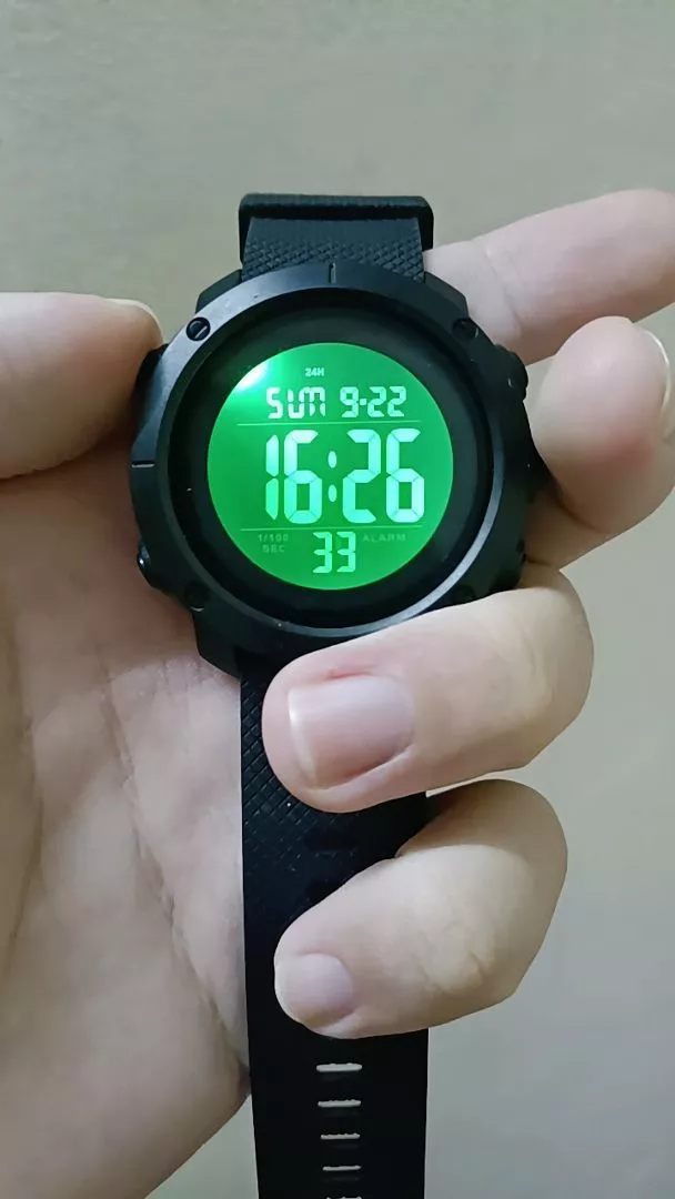 Đồng hồ SKMEI 1426 kĩ thuật số chống thấm nước có đèn nền led phong cách thể thao cho nam