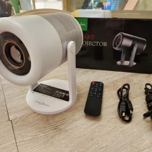 Máy chiếu Mini di động GOOJODOQ Android 11 Xoay miễn phí 270 ° Bluetooth 5.0 Màn hình lớn
