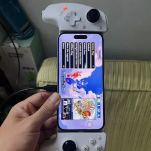 Tay cầm chơi game Gamwing AB01 hỗ trợ đa nền tảng tích hợp sạc nhanh và jack tai nghe 3.5mm