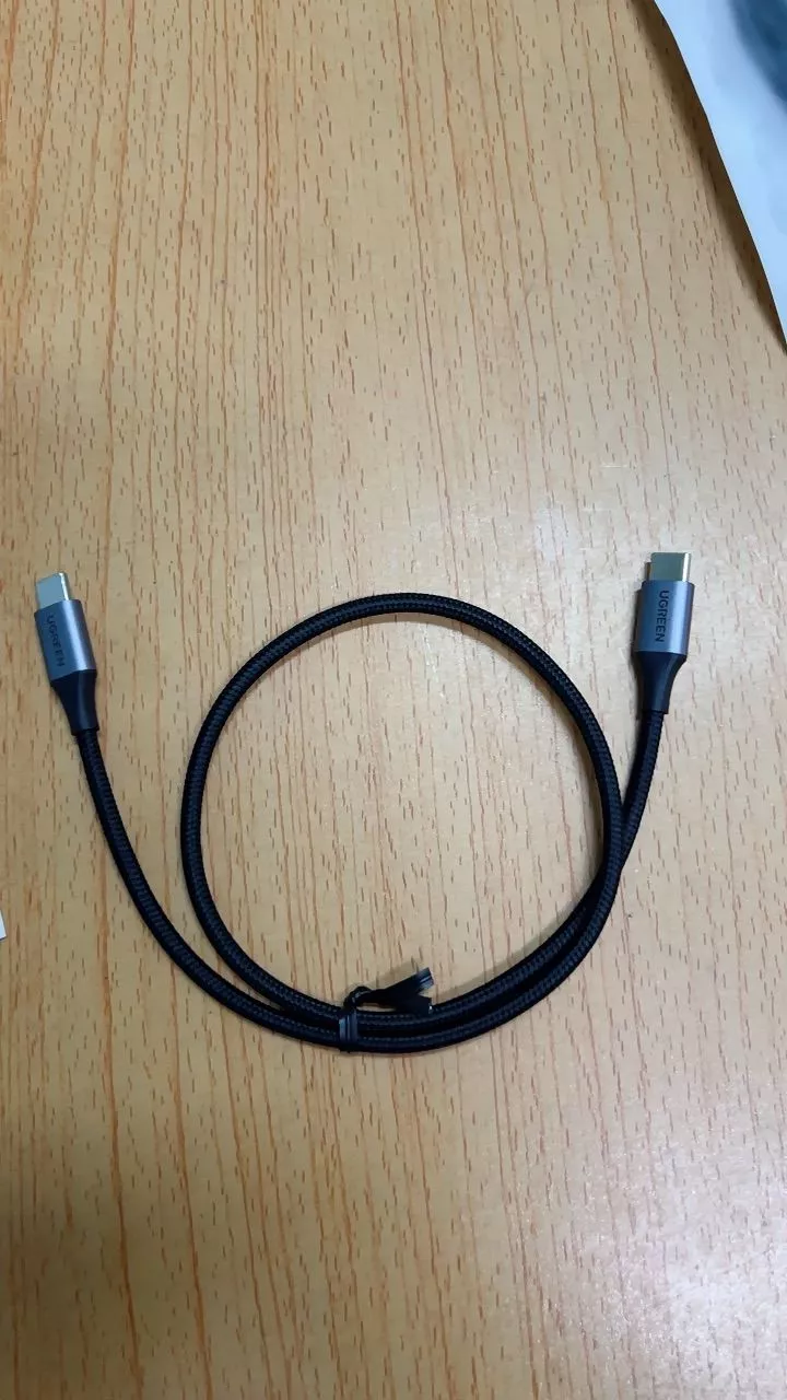 UGREEN Type-C 60W Cáp Sạc USB C Sang USB C Cho iPhone 15 Samsung Xiaomi Air Macbook iPad Pro 12.9 11