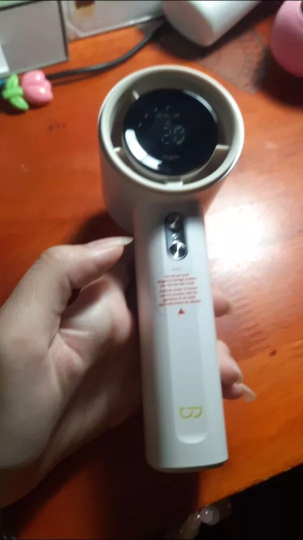 Bảo hành chính thức Quạt mini Goojodoq có màn hình kỹ thuật số LED