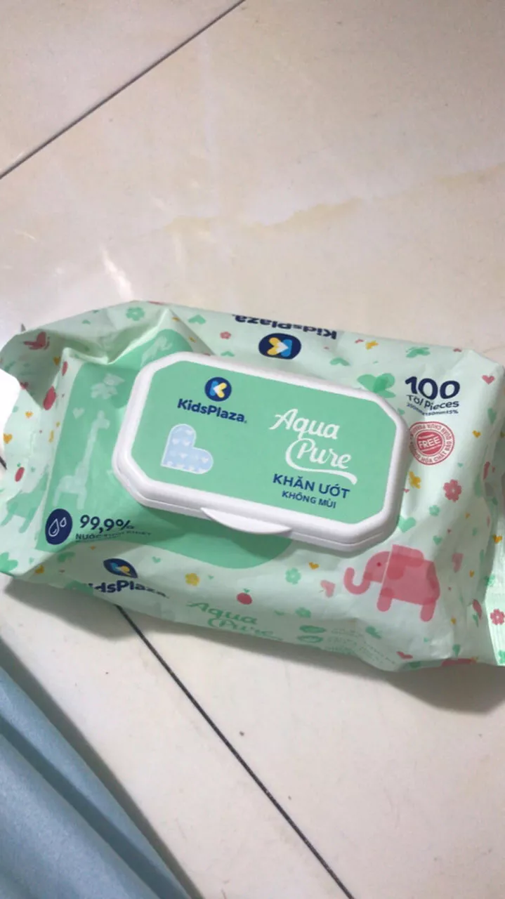 Khăn ướt tinh khiết Kids Plaza