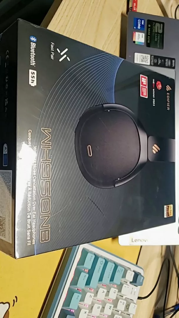 Tai Nghe Chụp Tai Bluetooth Chống Ồn EDIFIER WH950NB/W80 - Hi-Res Audio - Pin Đến 55H - Cá Nhân Hóa EQ-15 Tháng Bảo Hành