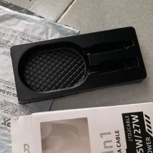 65W Sạc nhanh Đa năng GOOJODOQ, Nhiều cáp USB, Type-C, Micro cho Samsung Huawei
