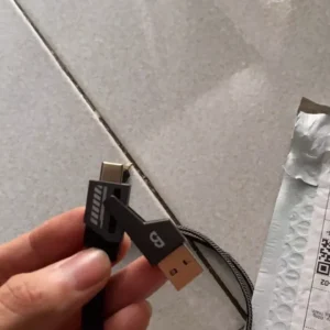 65W Sạc nhanh Đa năng GOOJODOQ, Nhiều cáp USB, Type-C, Micro cho Samsung Huawei