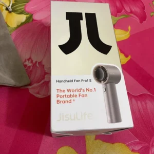 Quạt Cầm Tay Cao Cấp JISULIFE FA53 Pro1 ABS và Pro1 S - Con Lăn Tốc Độ - Đèn LED Hiển Thị - Sử Dụng Đến 15H BH 12 Tháng
