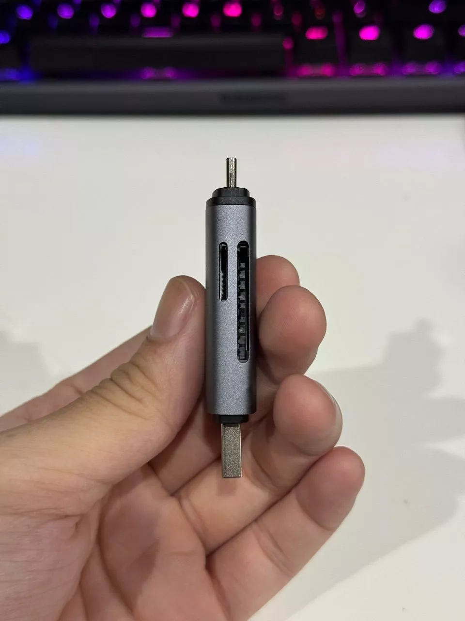 UGREEN Đầu Đọc Thẻ USB Loại C USB 3.0 Sang SD Micro SD TF Adapter Cho laptop Điện Thoại Bộ Nhớ Thông Minh Đầu Đọc Thẻ SD