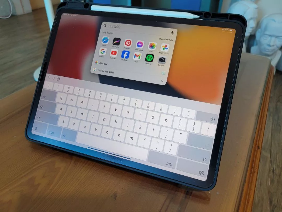 Bao Da iPad Pro 11 12.9 2022/21/20/18, Air 4/5, Gen 10 10.9, Gen 9/8/7 10.2 Mini 4/5/6 Lưng Cứng, Giá Chữ Y, Auto Tắt Mở