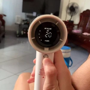 【Tặng quà/Bảo hành nửa năm】GOOJODOQ Quạt Turbo Jet 3600 mAh có thể sạc lại, cầm tay, di động, gió mạnh, tốc độ cao 100 vòng/phút