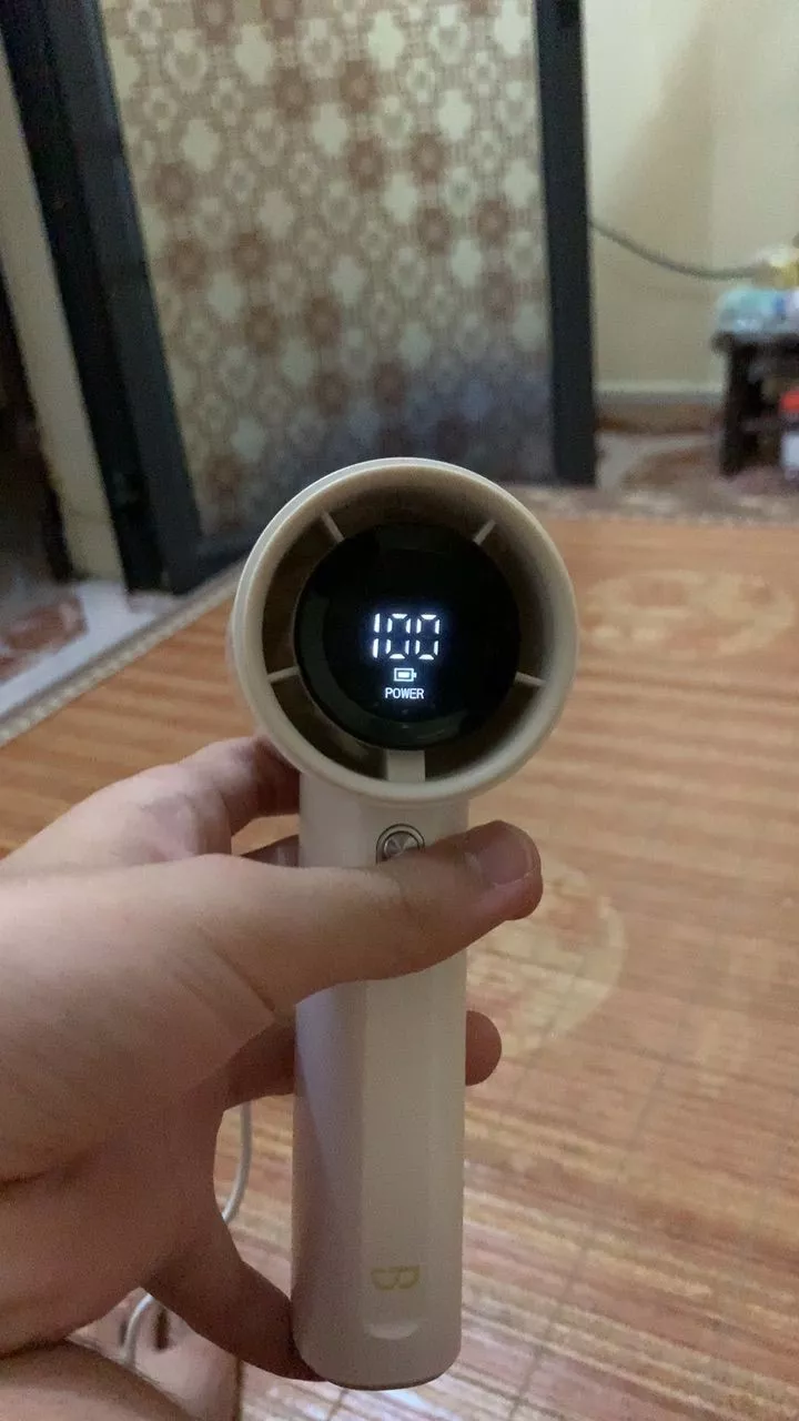 Bảo hành chính thức Quạt mini Goojodoq có màn hình kỹ thuật số LED