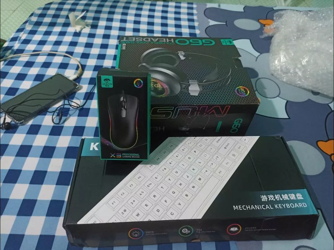 Tai Nghe Chơi Game Chụp Tai Có Dây E600 Có Mic Có Đèn RGB/ LED, Cho Máy Tính/ PC/ Laptop - Gaming Headphones