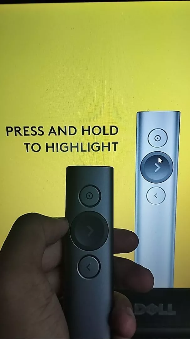 Bút trình chiếu không dây 30m Logitech Spotlight - Bluetooth, USB, phóng to để nhấn mạnh