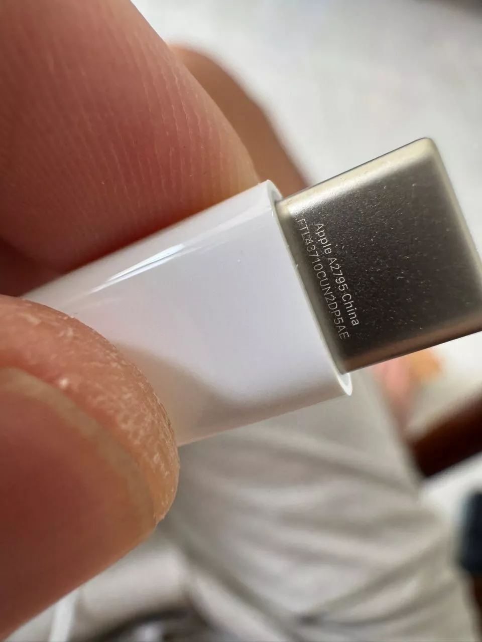 Cáp sạc Apple USB-C to USB-C 60W (1m) Chính hãng (dùng cho iPhone 15 series trở lên)