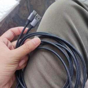 Cáp sạc nhanh UGREEN 3A 18w Type-C USB-C nylon bện thích hợp cho Redmi Xiaomi 13 12 Pro Samsung galaxy s22 one plus