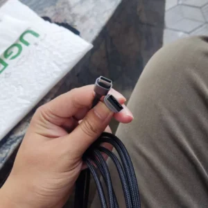 Cáp sạc nhanh UGREEN 3A 18w Type-C USB-C nylon bện thích hợp cho Redmi Xiaomi 13 12 Pro Samsung galaxy s22 one plus