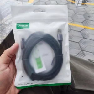 Cáp sạc nhanh UGREEN 3A 18w Type-C USB-C nylon bện thích hợp cho Redmi Xiaomi 13 12 Pro Samsung galaxy s22 one plus