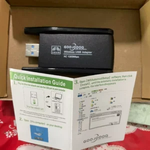 Bộ Thu Phát wifi Goojodoq 1300mbps USB 3.0 2 Râu Kết Nối Mạng Không Dây 2.4G+5G