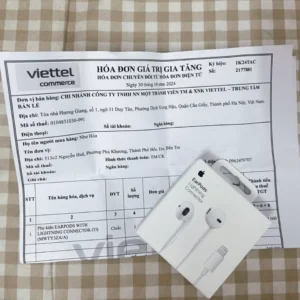 Tai nghe Apple Earpods chân lightning Chính hãng (dùng cho iPhone 14 series trở xuống)