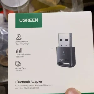 Ugreen USB Bluetooth 6.0 5.4 5.3 5.0 Bộ chuyển đổi Bộ thu phát Dongle không dây cho PC Windows 11 10 8.1 Tai nghe âm thanh nổi Bluetooth