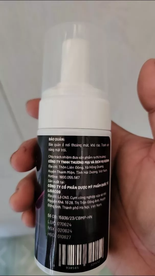 Bọt vệ sinh nam giới Feelex Care Men dung dịch vệ sinh tạo bọt 100ml