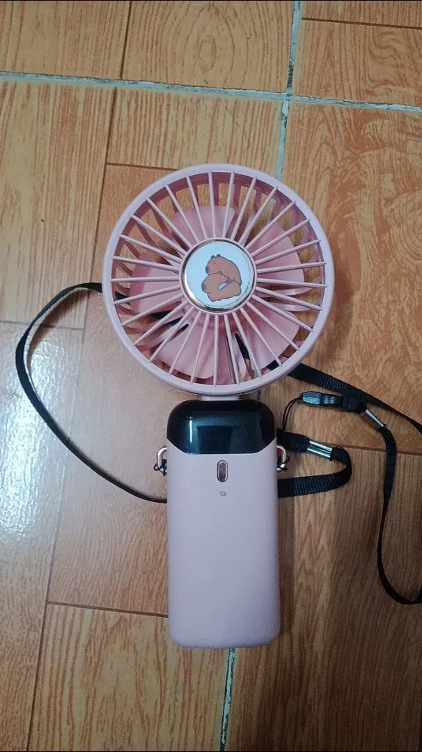 Quạt Cầm Tay Mini 10000mah 5 Tốc Độ Gió, Nhỏ Gọn Tiện Lợi Dễ Mang Theo Khi Đi Chơi, Đi Du lịch DIDOOGLT