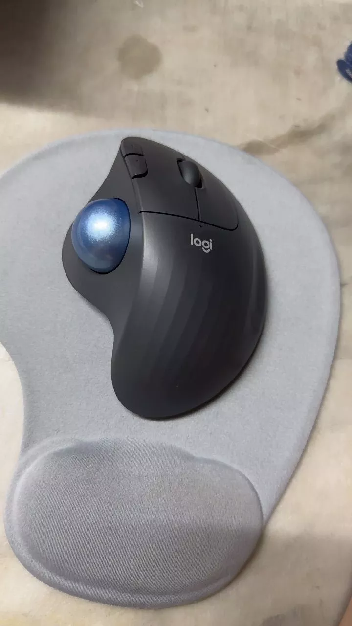 Chuột không dây Công Thái Học Logitech Ergo M575 | M575s - Bluetooth, USB 2.4Ghz, Trackball