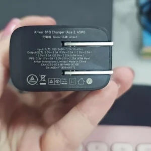 Củ sạc nhanh Anker Nano 70W | 3 cổng 2C1A sạc 3 thiết bị cùng lúc | Dành cho Samsung - iPhone 15/16 - Macbook - A121A