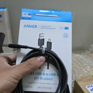 Cáp Sạc ANKER 322 Nylon Cable III USB-A to USB-C - Dài 0.9/1.8m - A81H5/A81H6
